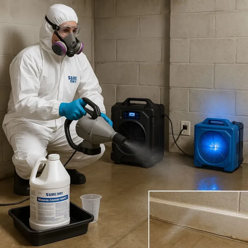 Sanitization and Odor Removal process in Tigerville, SC