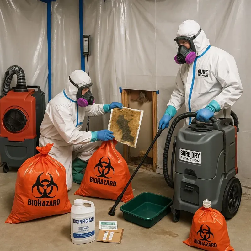 Contaminated Water Handling Protocols process in Tigerville, SC